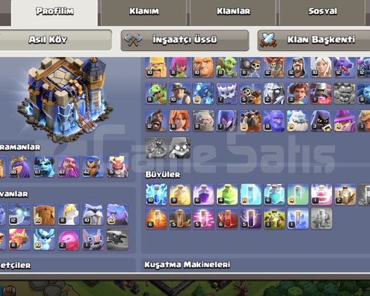 TH18 MAX | FULL KÖY!! 254 SEVİYE!! DEMİRCİ SAĞLAM!