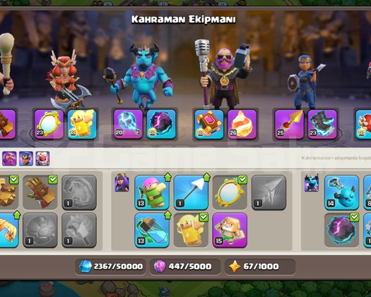 TH18 MAX | FULL KÖY!! 254 SEVİYE!! DEMİRCİ SAĞLAM!