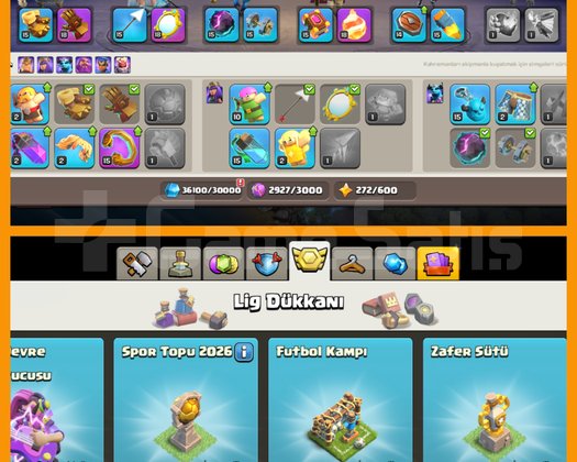 TH18 FULL MAX!! SİTENİN EN UYGUN HESABI!!!