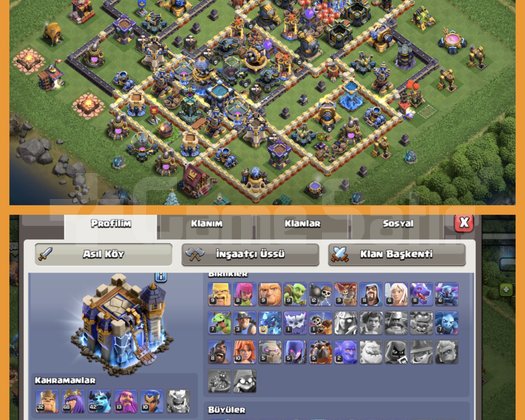 TH18 FULL MAX!! SİTENİN EN UYGUN HESABI!!!