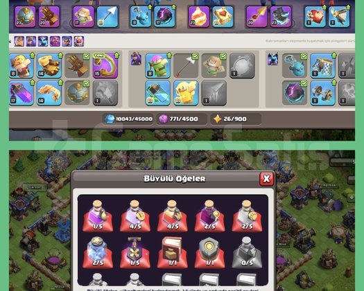 TH18 FULL MAX!! | SON SEVİYE KÖY!! DEHŞET HESAP!!!