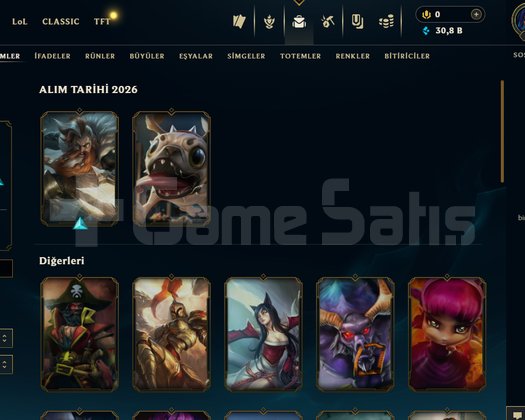 TR FRESH HANDMADE HAZIR UNRANKED HESAP YÜKSEK LP+