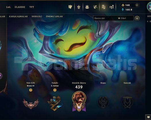 EUW | 177 SKİN | BRONZ 3