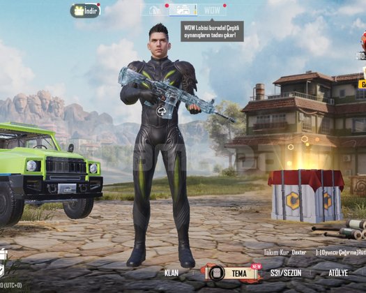 PUBG MOBİLE DOLU BUZ M4-5SEVİYE