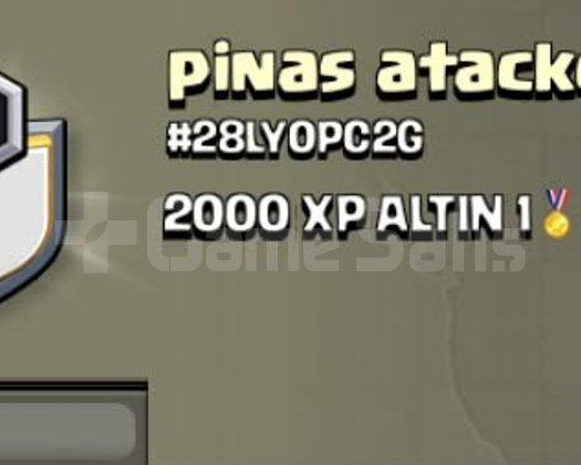 8 SEVİYE ALTIN LİG KLAN!! pinas atacker