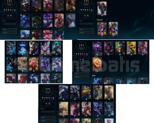 VALORANT 51 Skin + LOL 171 Skin | 2014 Riot Hesabı