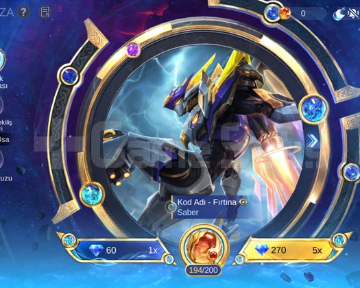 MEGA 5 194 LEGEND PARÇASI TR HESABI
