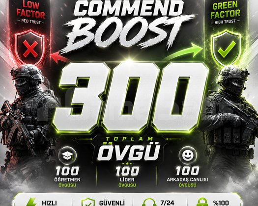 300 GÜVEN FAKTÖRÜ - 100 100 100 CS2 ÖVGÜ