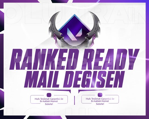 VALORANT +20LVL - RANKED READY - MAİL DEĞİŞİR!