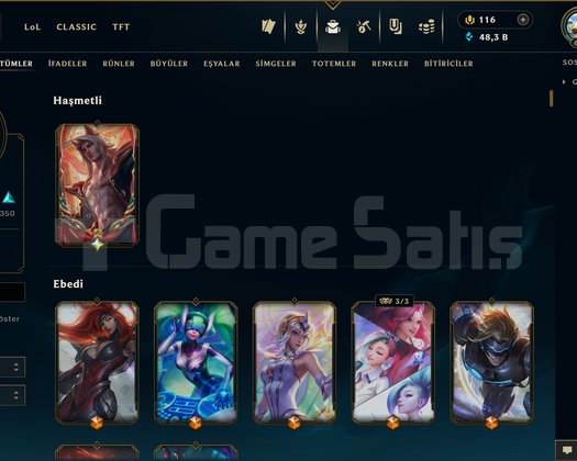 732 KOSTÜM 608 LVL 48K ÖZ EFSANE DOLU MAİL HESAP
