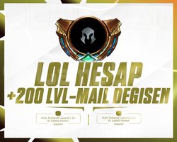 LOL ŞANS ÜRÜNÜ - 200-850 KOSTÜM - MAİL DEĞİŞEN!