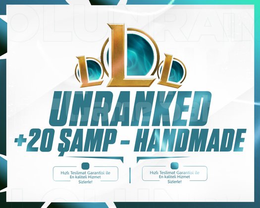 TR UNRANKED +30 LEVEL - HANDMADE - MAİL DEĞİŞEN!