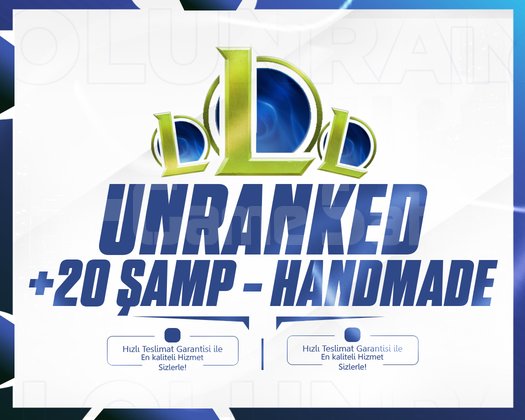 EUW UNRANKED +30 LEVEL - HANDMADE - MAİL DEĞİŞEN!