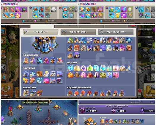 BÜTÜN ÇIRAKLAR MAX!! TH18 MAX+MAX HESAP!!