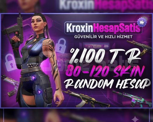 TR | 80 - 120 SKİN RANDOM HESAP / DOPDOLU