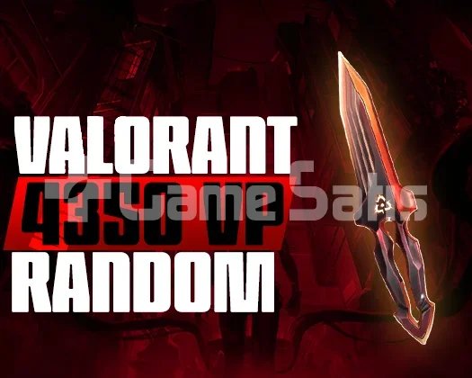 UVİP+ DOPDOLU+ 4350VP BIÇAK VALORANT RANDOM HESAP