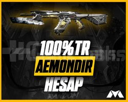 100TR VALORANT AEMONDİR RANDOM HESAP