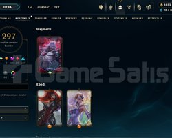 EUW/ HAŞMETLİ VİEGO/ +300SKİN/ +1100 RP