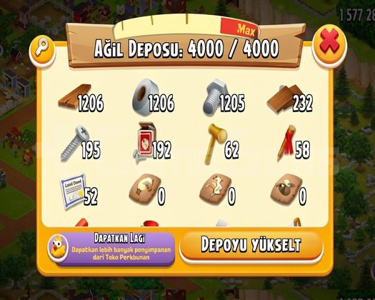 ÇOK UCUZ +70 LEVEL +4.000 DEPO ARAZİ HESABI