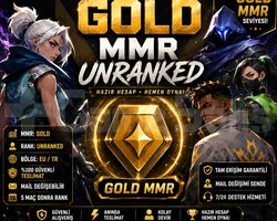 GOLD MMR UNRANKED VALORANT DERE CESİZ HESAP TR