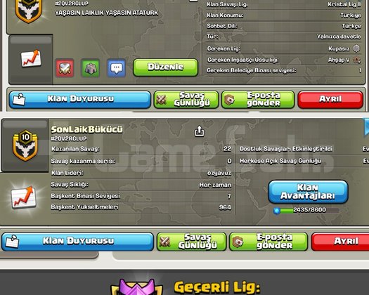10 level süper klan
