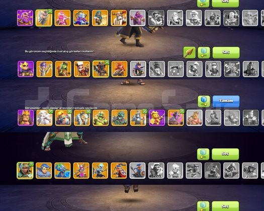 Th18 232 level 30 kostumlu hesap
