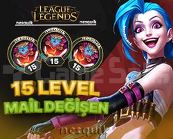 15 LEVEL - MAİL DEĞİŞEN - HESAPLAR!