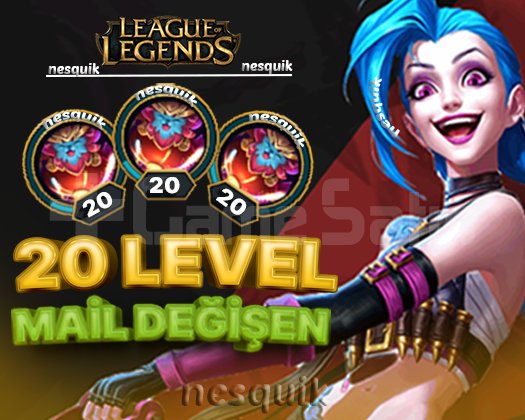 20 LEVEL - MAİL DEĞİŞEN - HESAPLAR!