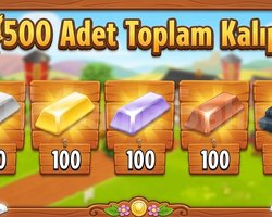 EN HIZLI TESLİMAT 500 ADET KALIP