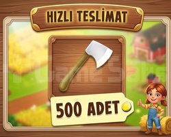 EN HIZLI TESLİMAT 500 BALTA ÇOK UCUZ