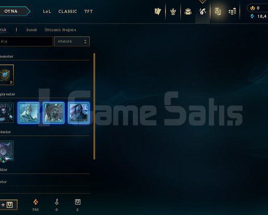 UNRANKED DERECELİ HAZIR HANMADE NİCK CHANGE FRESH
