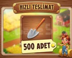 EN HIZLI VE EN UCUZ 500 ADET KÜREK