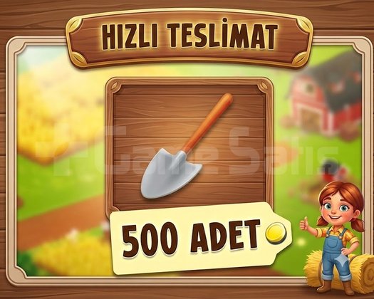 EN HIZLI VE EN UCUZ 500 ADET KÜREK
