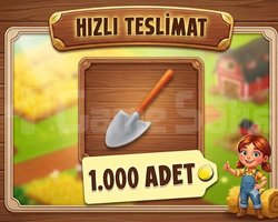 EN HIZLI VE EN UCUZ 1.000 ADET KÜREK