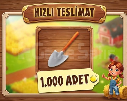 EN HIZLI VE EN UCUZ 1.000 ADET KÜREK