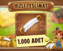 EN HIZLI EN UCUZ 1.000 ADET TESTERE SINIRLI STOK