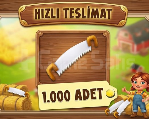 EN HIZLI EN UCUZ 1.000 ADET TESTERE SINIRLI STOK
