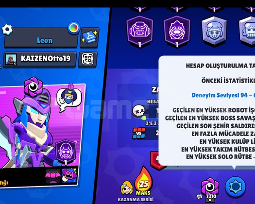 Brawl Stars Eski nadir Hesap