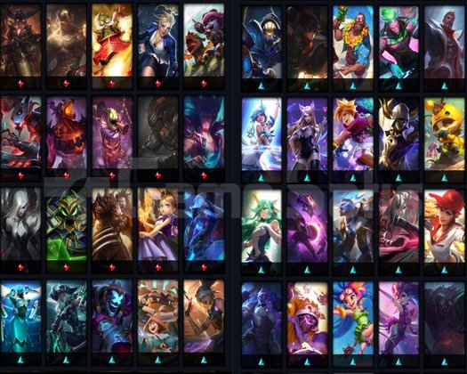 UNRANKED - 209 LVL - 270 SKIN - MAİL TESLİM -TEMİZ