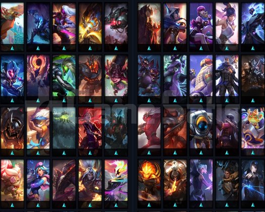 UNRANKED - 209 LVL - 270 SKIN - MAİL TESLİM -TEMİZ