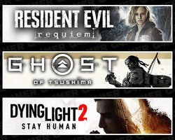 RE Requiem +Tsushima +Dying Light 2