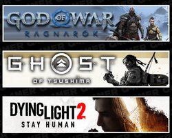 Ragnarök +Tsushima +Dying Light 2