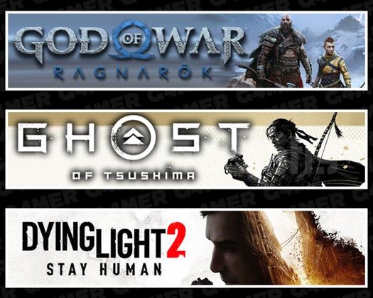 Ragnarök +Tsushima +Dying Light 2