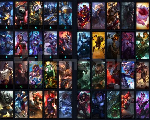 UNRANKED - 248 LVL - 215 SKIN - MAİL TESLİM -TEMİZ