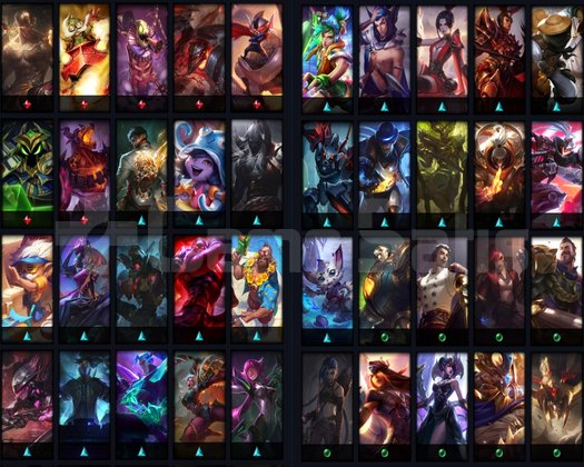 UNRANKED - 168 LVL - 200 SKIN - KRAL RAMMUS- TEMİZ