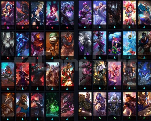 UNRANKED - 249 LVL - 177 SKIN - MAİL TESLİM -TEMİZ