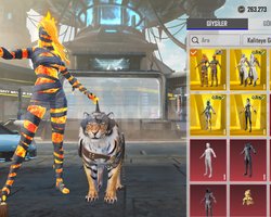 Buz seviye 7 MUMYALI VE XSUİTLİ SATILIK PUBG MOBİL