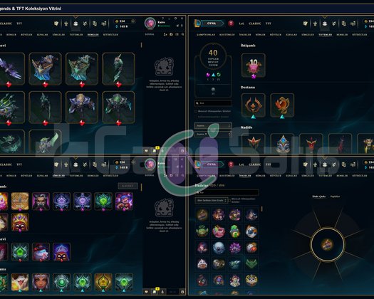 TR S5 | 890 Lv | 644 Skin | 65 Efsanevi | TFT-LOL