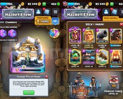 SATILIK DOLU CLASH ROYALE HESABI | 11.5K+ KUPA