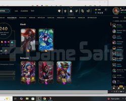 9 yıllık lol hesabım oyunu bıraktığım için satılık